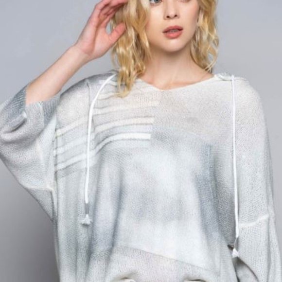 POL Americana Lightweight Beach Hoodie Bst36b size Small - Picture 1 of 13